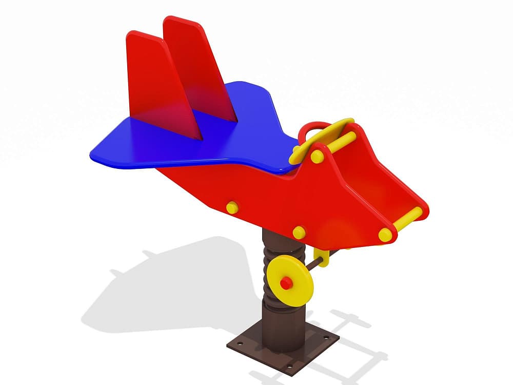 Качалка на пружине Самолет МАФ 1230 — изображение 3