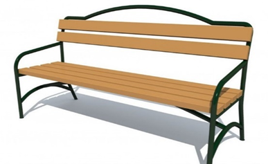 Скамья "Вдохновение" УСН 8601-0302-0309