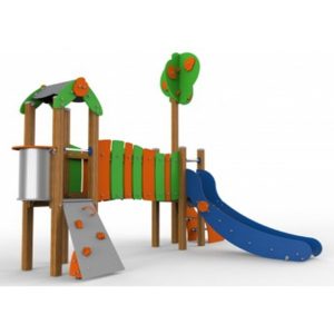 Детский игровой комплекс (4,025 м х 3,100 м х 3,800 м) УСН 8601-0113-0131