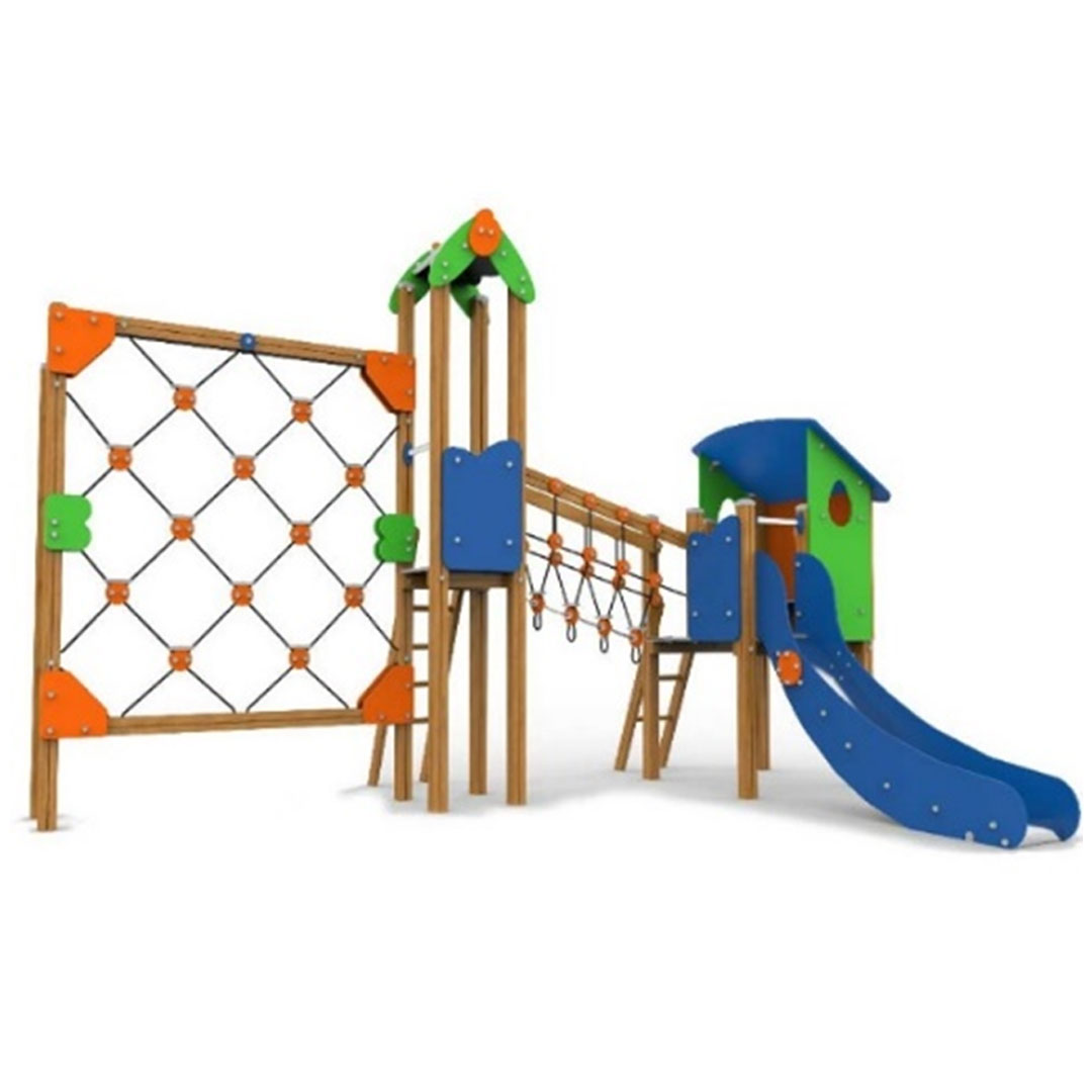 Детский игровой комплекс (5,620 м х 4,250 м х 3,350 м) УСН 8601-0113-0133