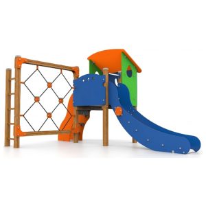 Детский игровой комплекс (4,110 м х 3,280 м х 2,470 м) УСН 8601-0113-0135